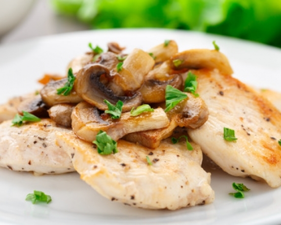Chicken with Mushrooms & Carrots